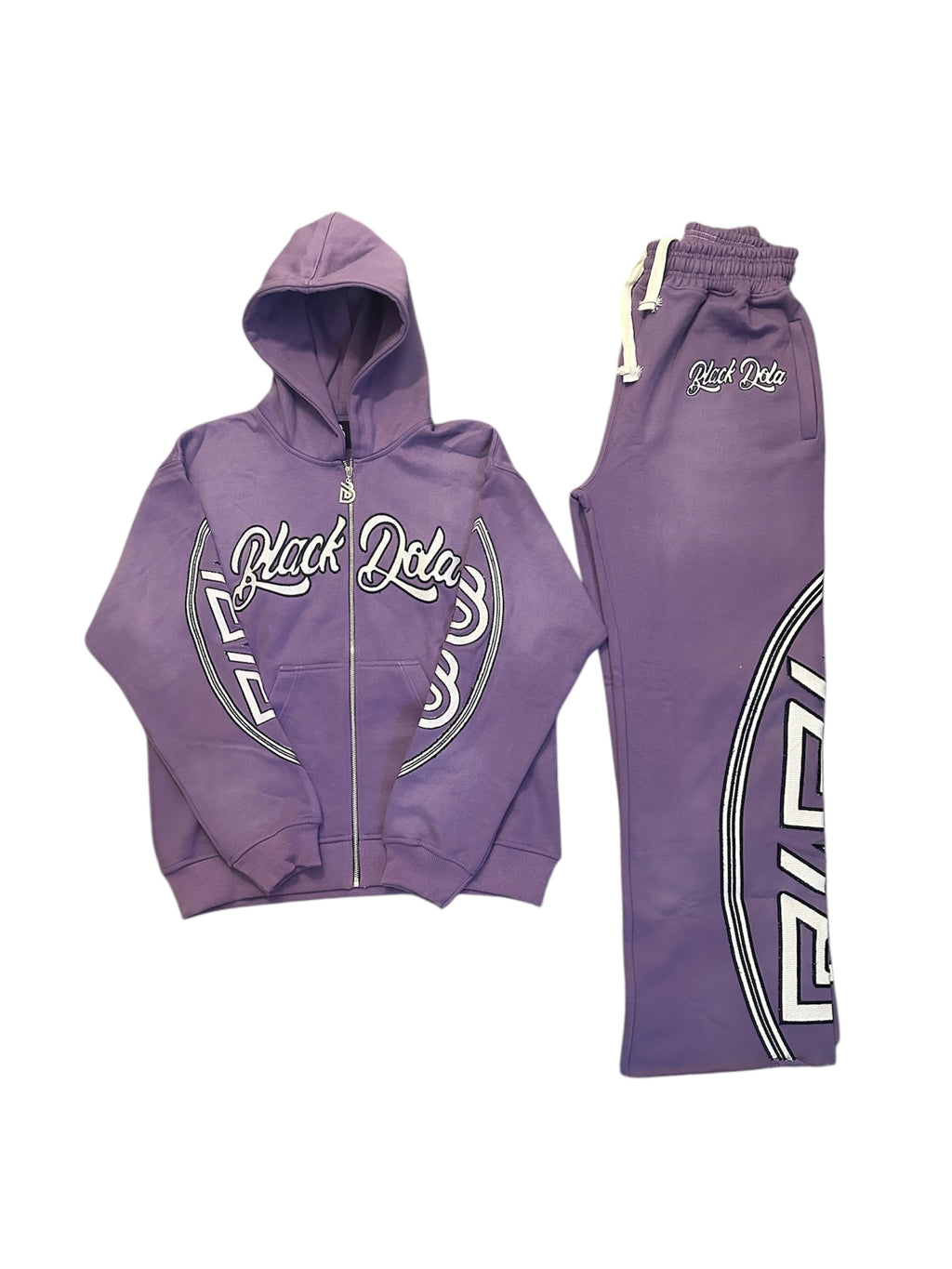 FLARE HOODIE SET (PLUM)