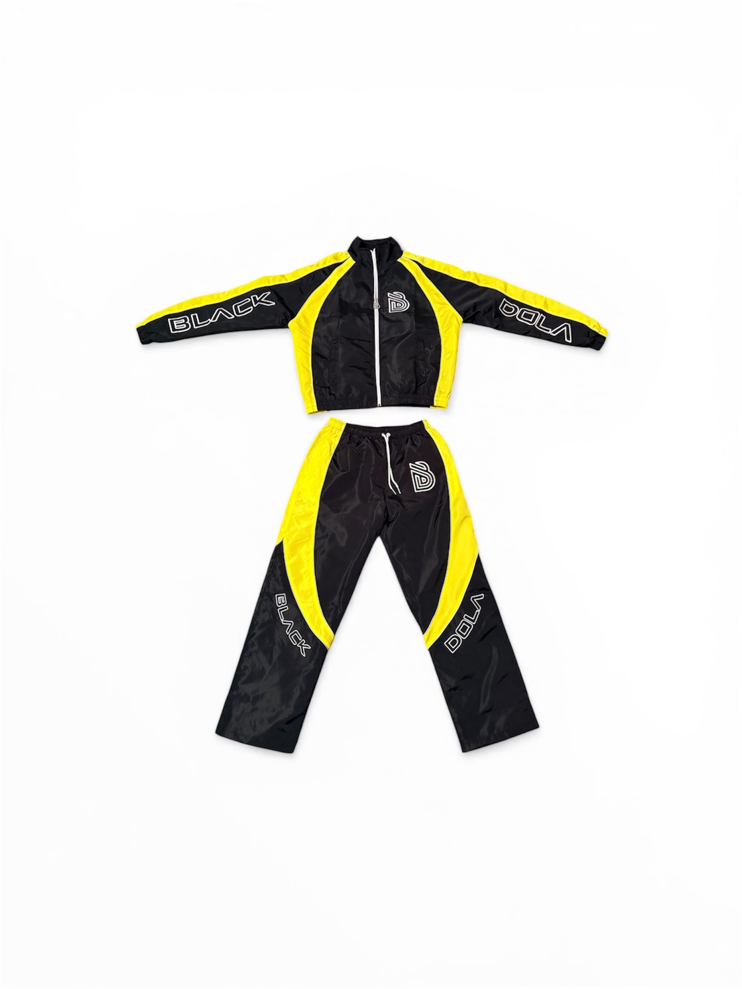 Black/Yellow Tracksuit